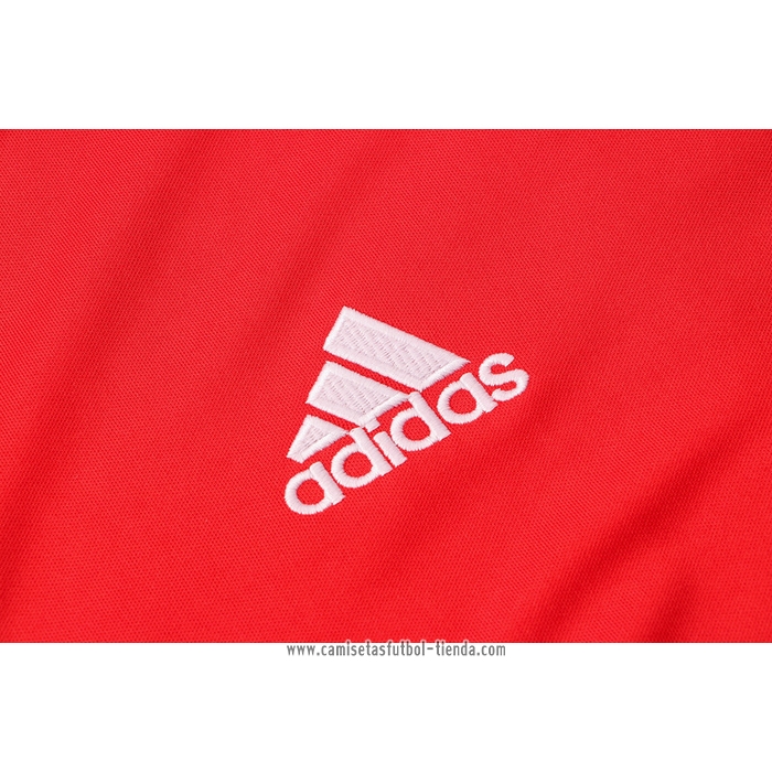 Chandal del Manchester United 2021 2022 Manga Corta Rojo